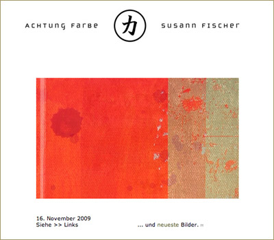 Homepage von Susann Fischer: Achtung Farbe